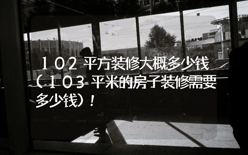 102平方裝修大概多少錢(qián)(103平米的房子裝修需要多少錢(qián))