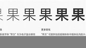 蘋方pro字體（蘋方pro字體下載）