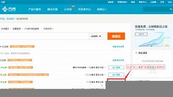 萬網(wǎng)域名注冊查詢網(wǎng)（萬網(wǎng)域名注冊信息查詢）