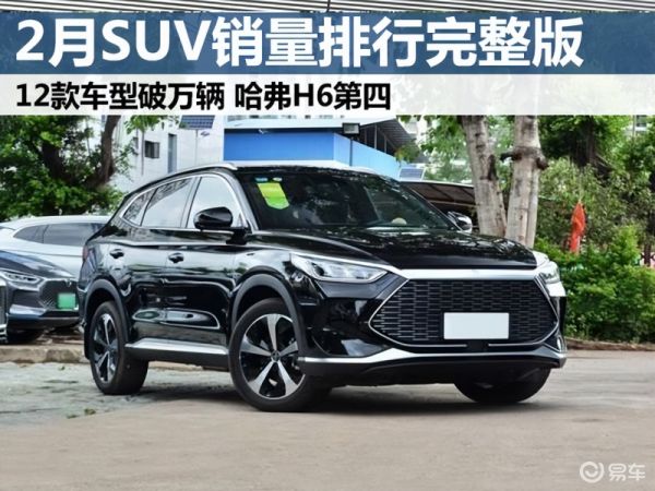 合資車suv銷量排行榜（2022建議買車suv排行榜）